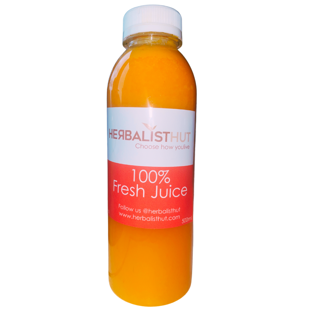 Fresh Orange, Grapefruit & Ginger Juice
