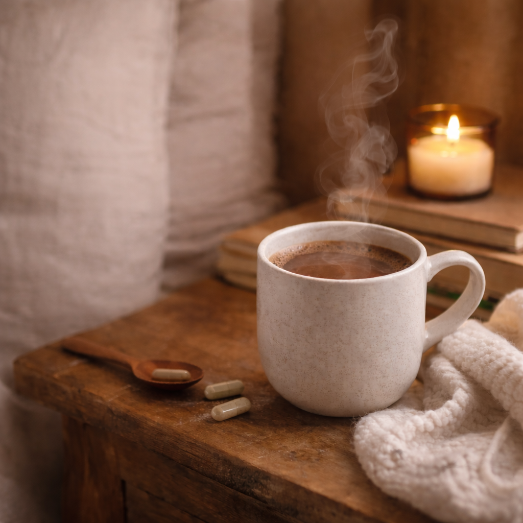 Organic Raw Cacao. Benefits, Sleep Support & Evening Ritual