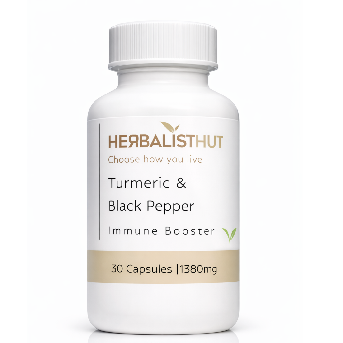 100% Turmeric & Black Pepper Capsules