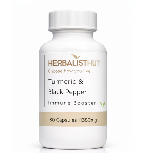 100% Turmeric & Black Pepper Capsules