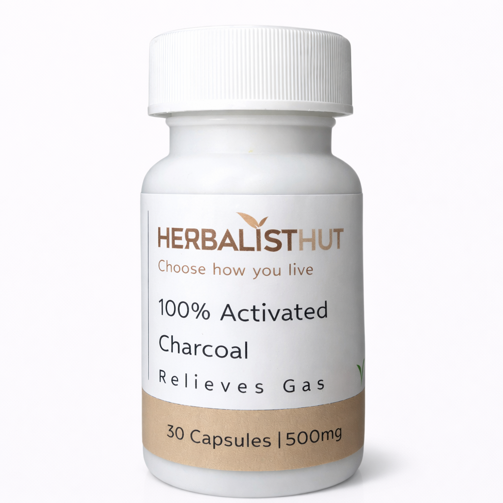 100% Activated Charcoal Capsules