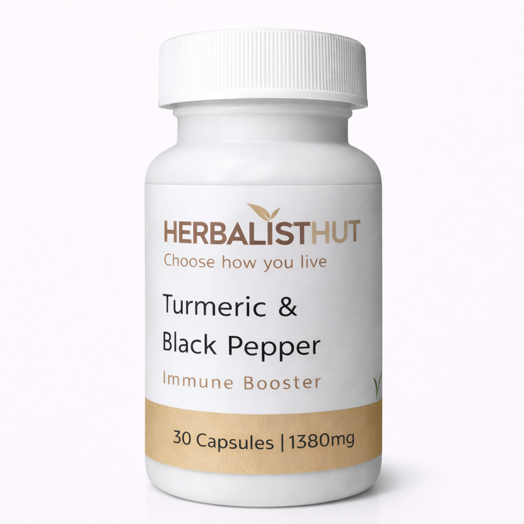 100% Turmeric & Black Pepper Capsules