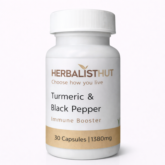 100% Turmeric & Black Pepper Capsules